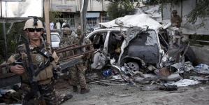 Kabul suicide bomb kills 12 including three US contractors