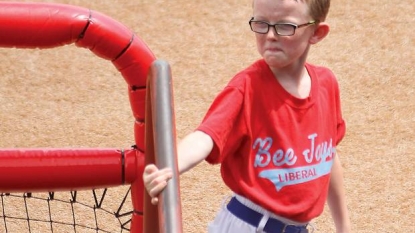 Sister of batboy throws first pitch in remembrance