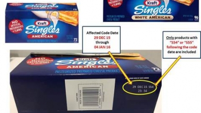 Kraft issues cheese recall due to possible choking hazard