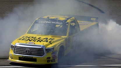 Kyle Busch wins Camping World Truck series race at MIS