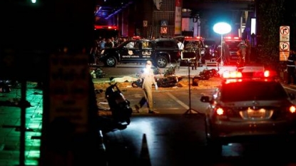 Large explosion rocks central Bangkok intersection