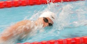 Ledecky breaks own world 1500m freestyle record