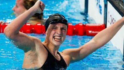 Ledecky lowers own WR in 800 freestyle