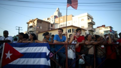 Local Cuban immigrants speak on American flag in homeland