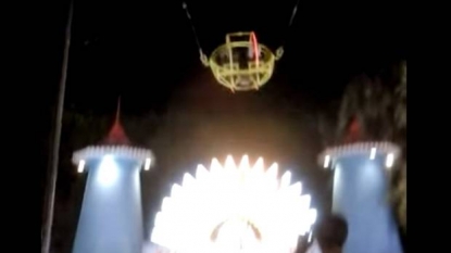 Luna Park goers left terrified as cable on ride snaps in France