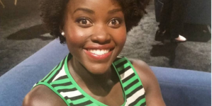 Lupita Nyong’o debuts longer hair at Disney expo