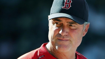 Manager John Farrell visits team day after announcing he has cancer