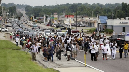 March, Moment Of Silence Mark 1-Year Anniversary Of Michael Brown’s Death