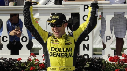 Matt Kenseth stretches his fuel and steals a win at Pocono