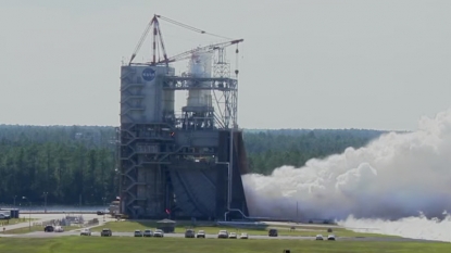 NASA to test upgraded shuttle engine for SLS rocket