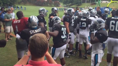 NFL Training Camp News: Carolina Panthers QB Cam Newton In Camp Scuffle