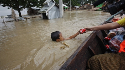 Nearly 1 million affected by Burma floods, 99 dead