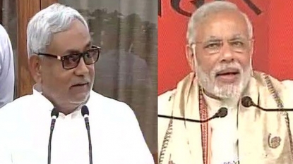 Nitish, Kejriwal share stage in Delhi; slam Centre