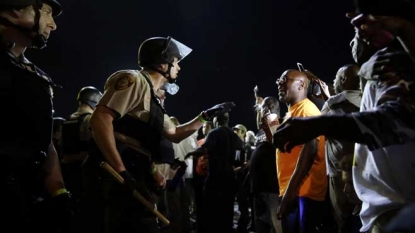 No arrests during peaceful Ferguson protest