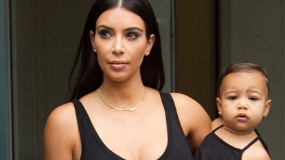 North West’s Custom-Made Jacket Matches Kim Kardashian’s $2390 Balmain Blazer