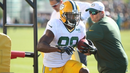 Packers offense opens training camp with running start