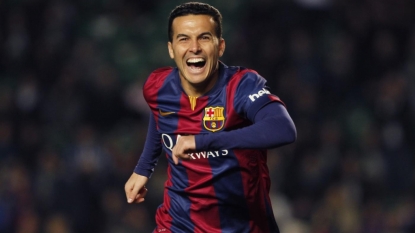 Man United: Pedro weighs pros and cons of Barca exit