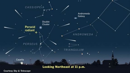 Perseids: Timelapse shows full beauty of meteor shower