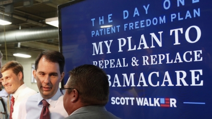 GOP hopeful Scott Walker offers health plan with tax credits