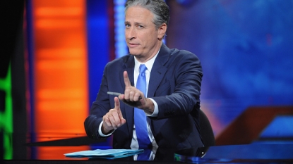 Jon Stewart’s ‘Daily Show’ goodbye beats Colbert’s farewell