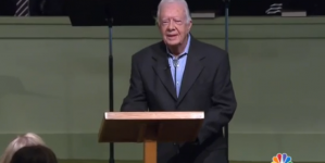 Hometown, church mobilize to support Plains’ Jimmy Carter