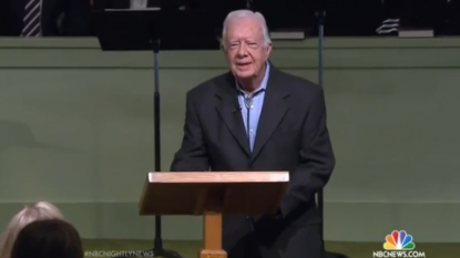 Hometown, church mobilize to support Plains’ Jimmy Carter