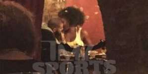 Please Enjoy Drake and Serena Williams Making Out Over Expensive Italian Food