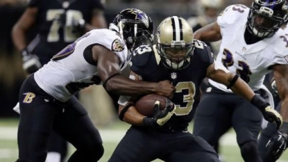 Saints lose 30-27 to the Ravens