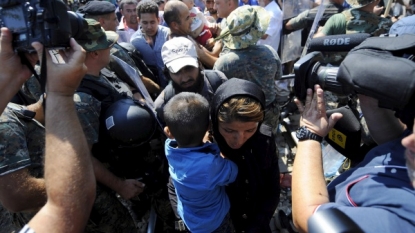 Macedonia Allows Access to Migrants Crossing from Greece after Clashes