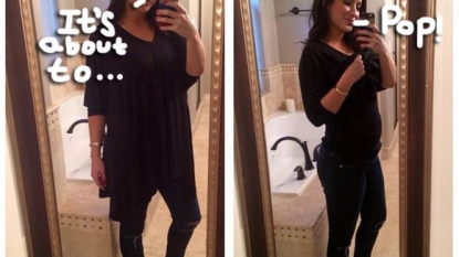 Pregnant Bristol Palin Flaunts Baby Bump in Bathroom Selfie: Take a Look