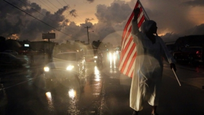 Protests in Ferguson for anniversary of police shooting