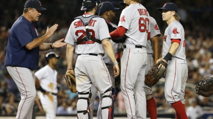 Red Sox promote LHP Owens to start vs Yankees in MLB debut