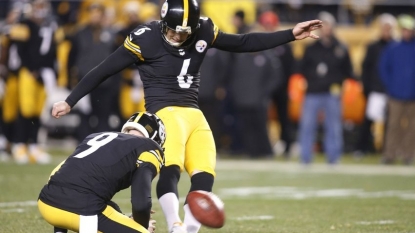 Report says Steelers’ Suisham has torn ACL