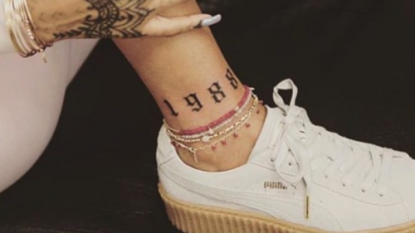 Rihanna Gets ‘1988’ Tattooed on Her Ankle — Check Out Her New Ink!