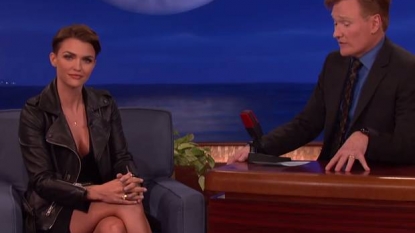 Ruby Rose discusses Justin Bieber comparisons and compares Conan O’Brien to