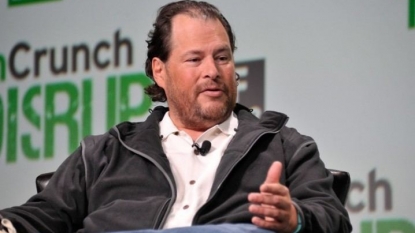 Salesforce posts a slight beat, stock ticks up