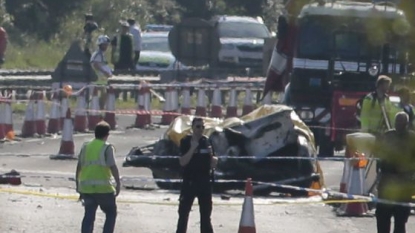 Seven killed at British airshow crash