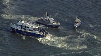 State police, dive teams search after report of possible sunken vessel in