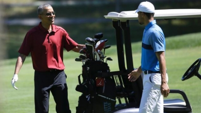 Stephen Curry says President Obama trash talked through recent golf outing