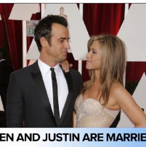 Surprise-Jennifer Aniston Marries Justin Theroux-Here’s How they did it