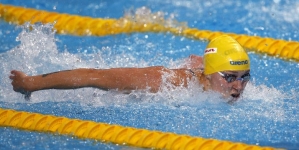 Sweden’s Sarah Sjoestrom sets world mark in 100 butterfly