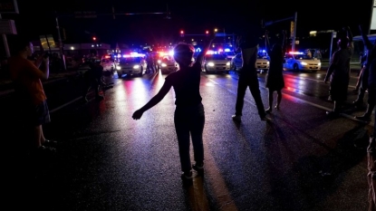 Overnight violence in Ferguson