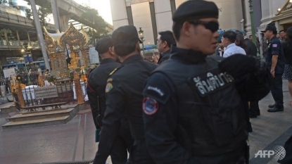 The Latest on Bangkok: Broken security cameras hinder probe