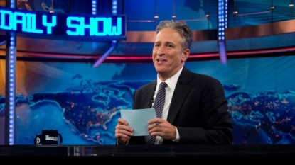 Jon Stewart takes parting shots at Fox News