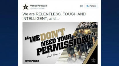 Vanderbilt apologizes for controversial tweet from football team account