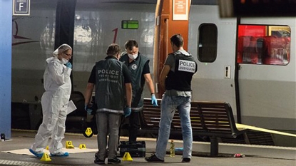 Three Americans help subdue gunman on high-speed train to Paris