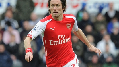 Tomas Rosicky Undergoes Knee Surgery ; To Miss Two Months Of Action