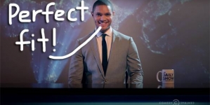 Trevor Noah’s first ‘Daily Show’ promo touts an ass for the masses