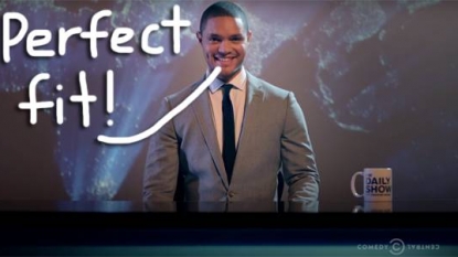 Trevor Noah’s first ‘Daily Show’ promo touts an ass for the masses