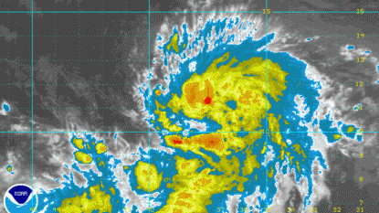 Hurricane Danny forms in Atlantic Ocean